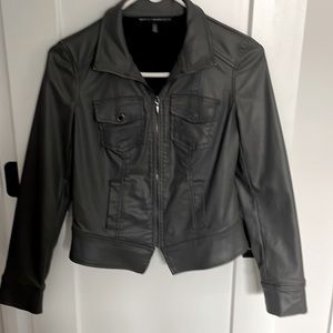 White House Black Market coated jacket